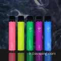 Vape Disposable à chaud 1500 Puffs portable multiple fruité